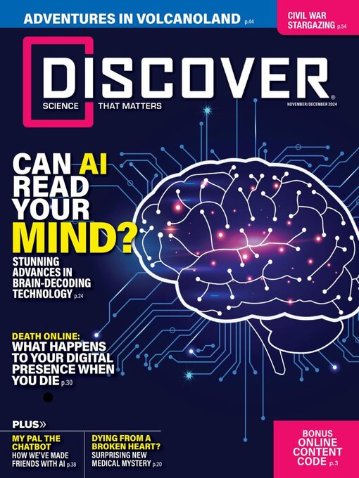 Title details for Discover by Discover Magazine, Inc. - Available